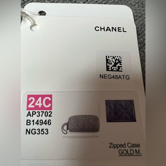 CHANEL CC denim Double Zip Vanity Case - Picture 11 of 14